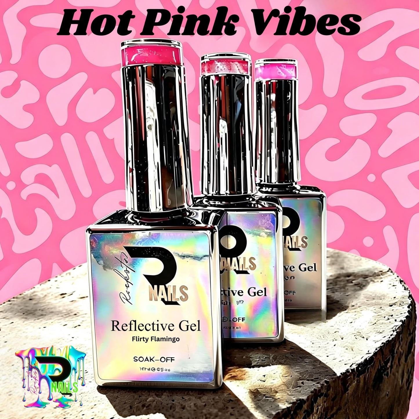 3 reflective gels - Hot girl vibes bundle