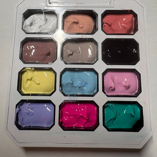 Colour & Ombre Palette 12 colours