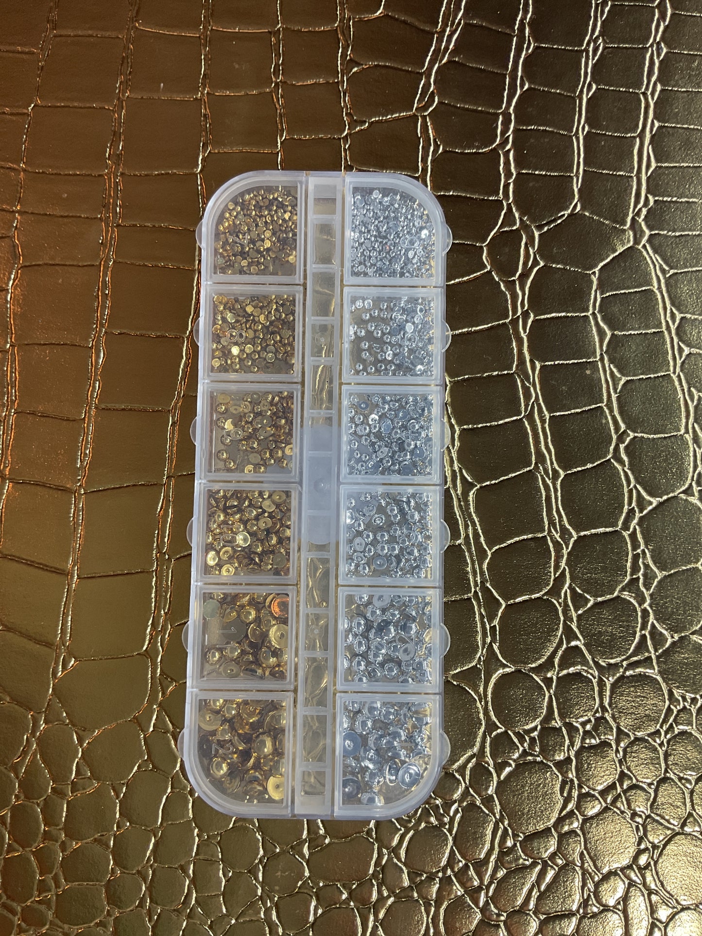 Gold & silver beads