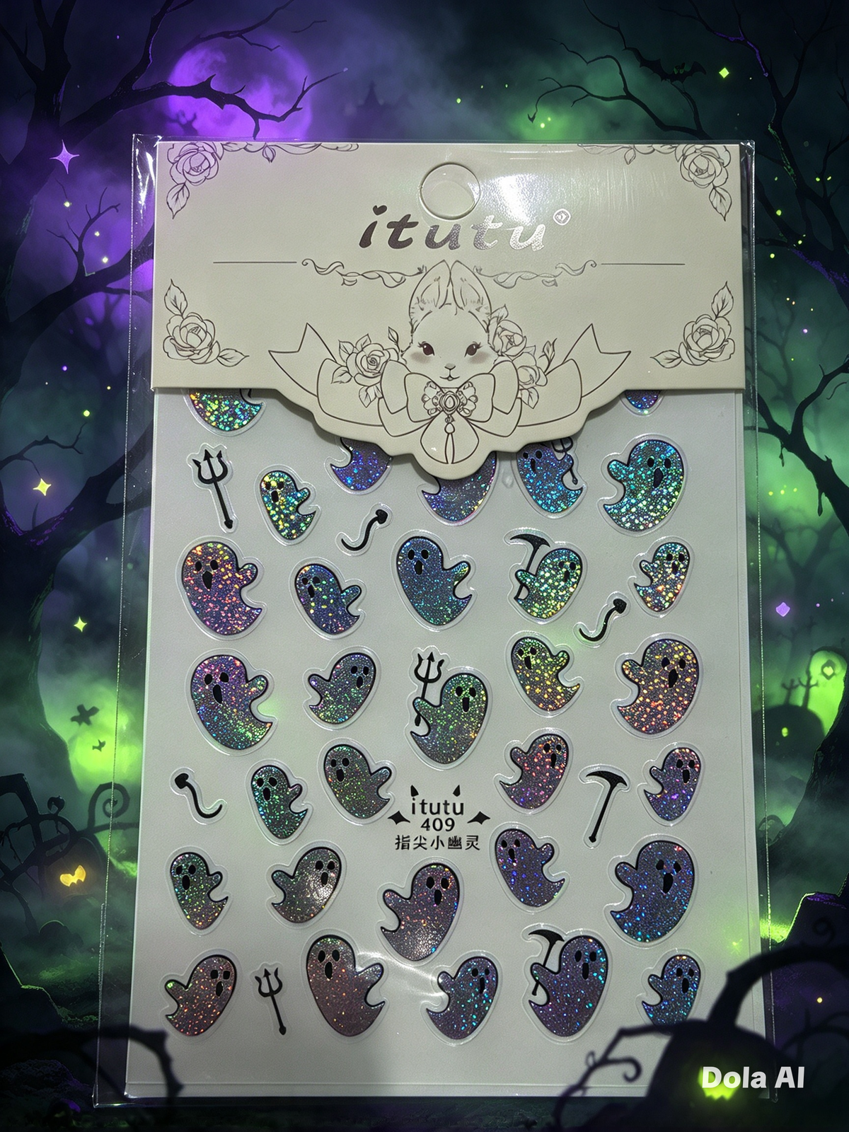Holographic ghost