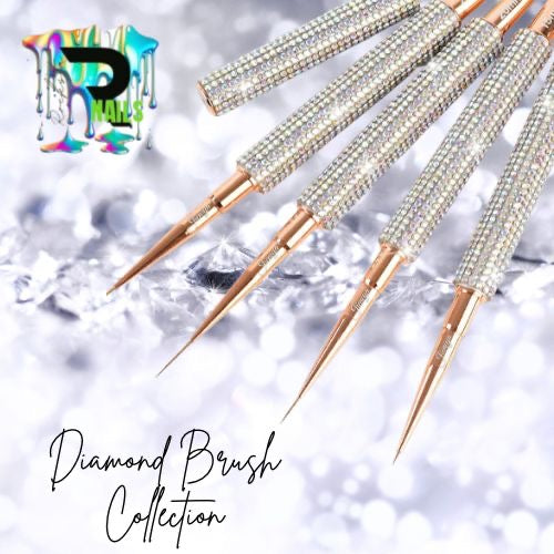 Diamond Collection 💎 4 x Liner Brushes