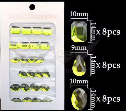 Flat back Crystals