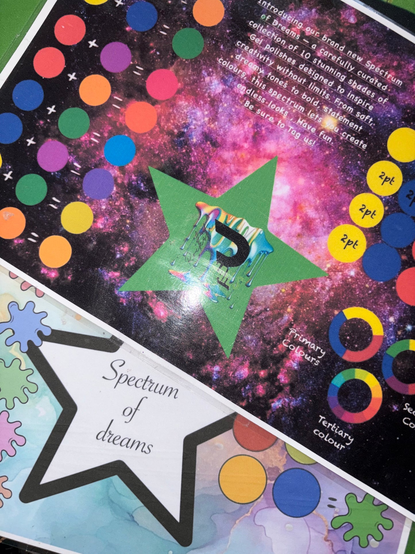 Spectrum of dreams Colour Chart