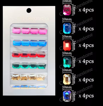 Multi colour Crystal pack
