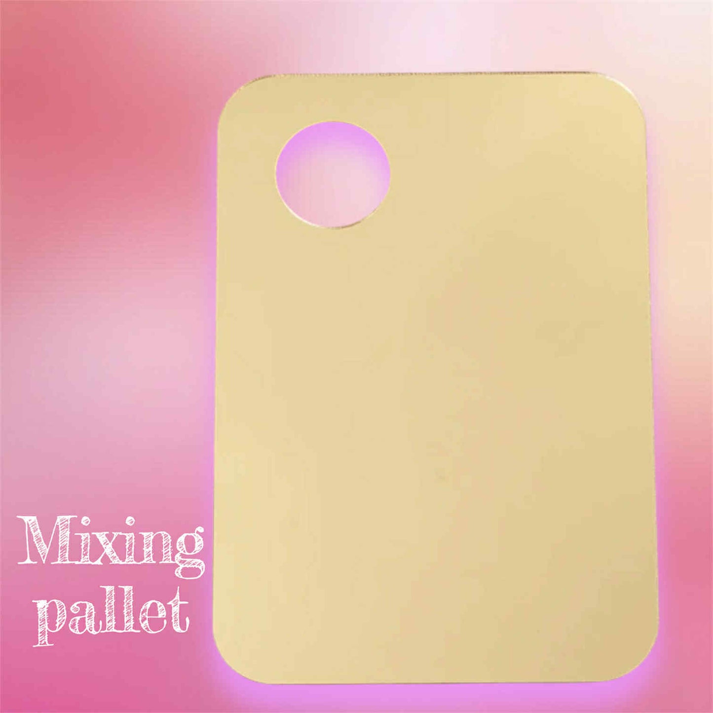 Polish mixing palette