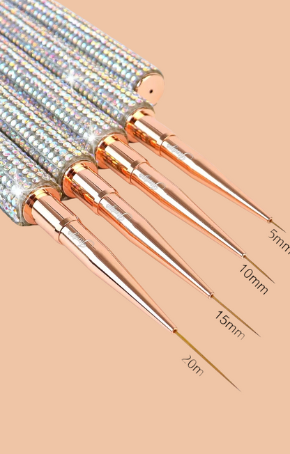 Diamond Collection 💎 4 x Liner Brushes