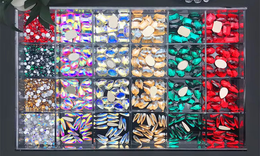 Large crystal tray