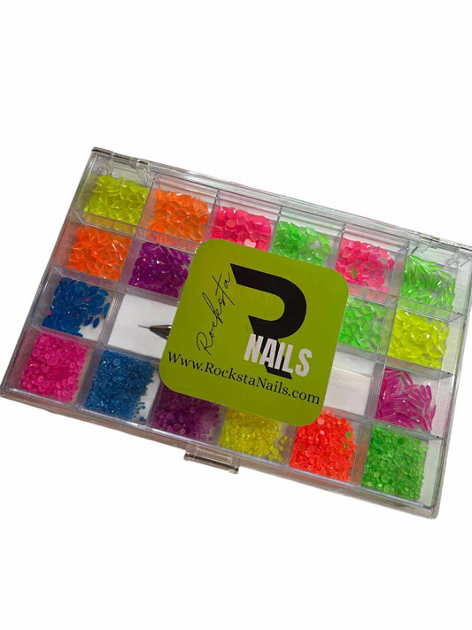 Neon crystal Tray