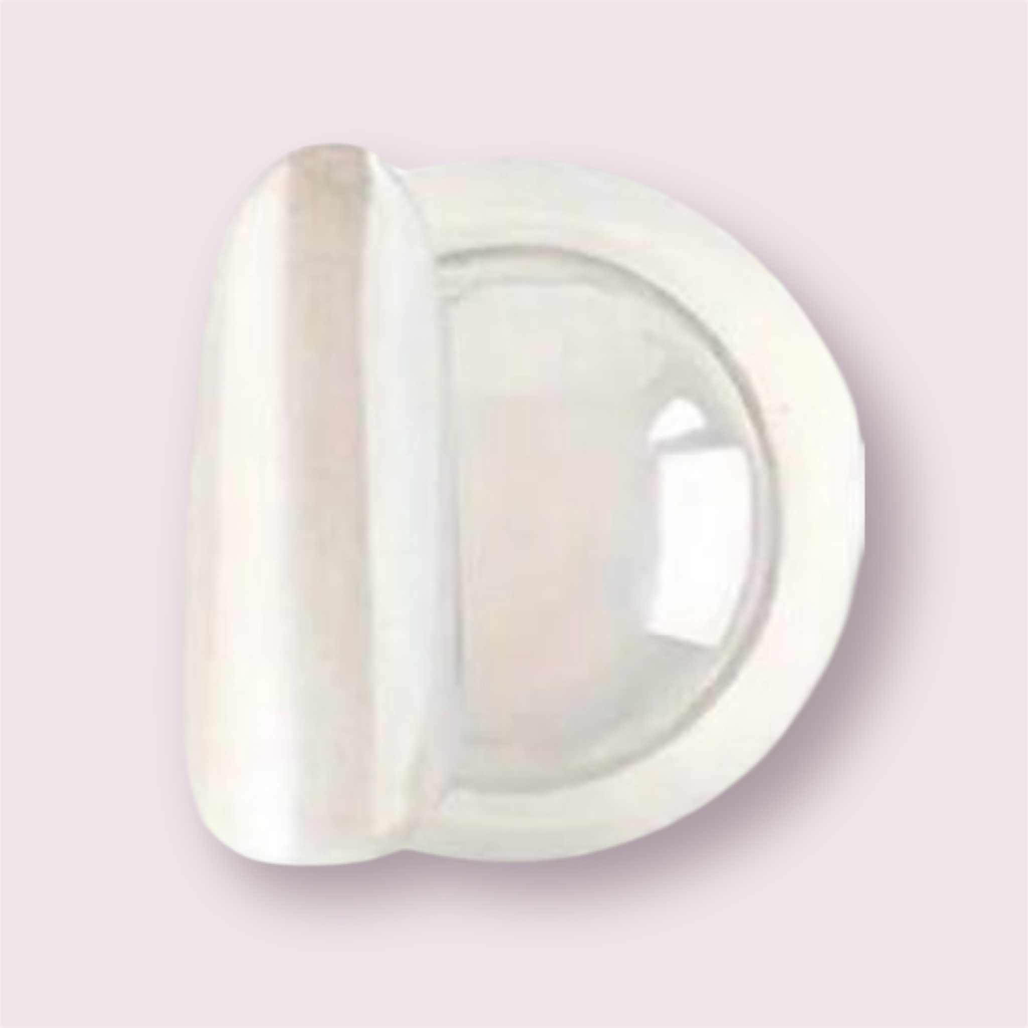 Iridescent white chrome powder